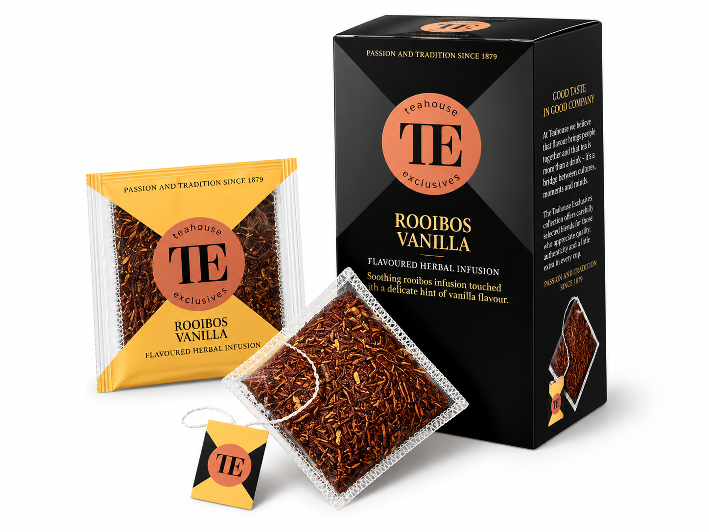 Luxusná rooibos vanilka v elegantnom balení